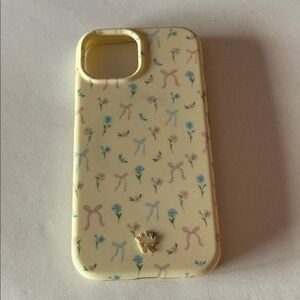 Buttercup Bows iPhone 15 Case by Velvet Caviar (magsafe)